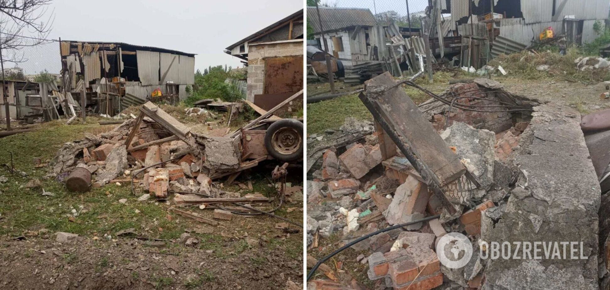 Окупанти атакували Запорізьку область: двоє поранених, багато руйнувань. Фото
