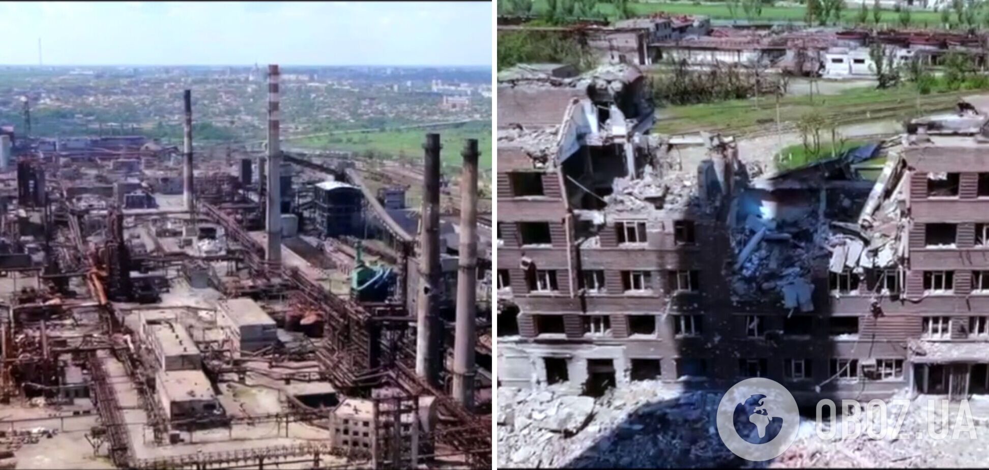 Как выглядит 'Азовсталь' сегодня: жуткие кадры легендарной крепости