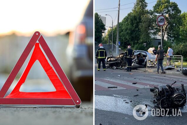 Водителя из изуродованной машины деблокировали спасатели