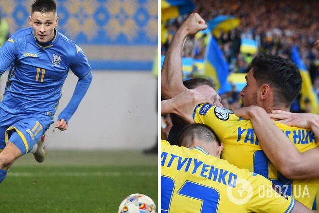 Вызван дебютант: сборная Украины потеряла ведущего нападающего перед матчами с Германией и в отборе Евро-2024