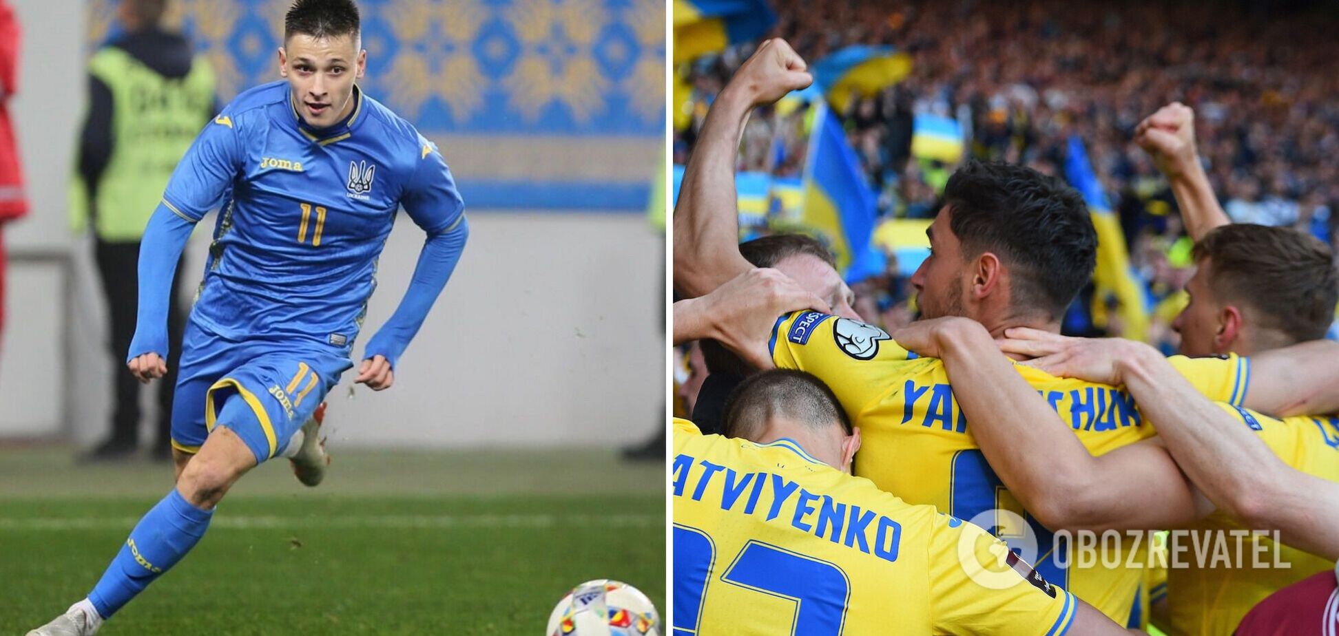 Вызван дебютант: сборная Украины потеряла ведущего нападающего перед матчами с Германией и в отборе Евро-2024