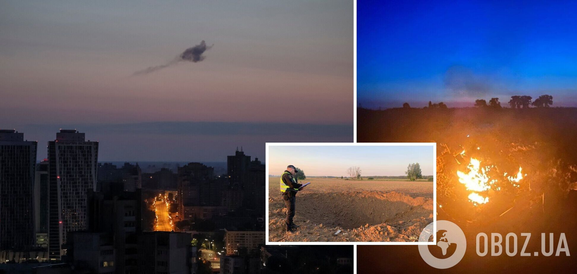 Оккупанты атаковали Киев крылатыми ракетами и дронами: силы ПВО уничтожили более 40 воздушных целей. Фото