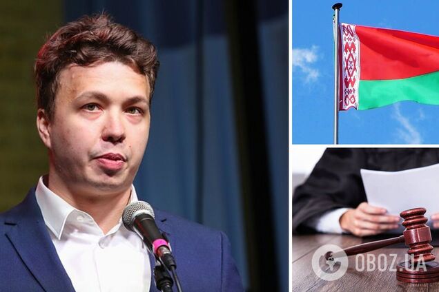 У Білорусі ексголовреда Nexta Романа Протасевича засудили до 8 років колонії