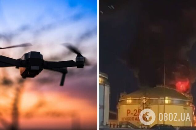 В порту Тамани прогремел взрыв на нефтебазе: пожар виден даже с Крымского моста. Фото и видео