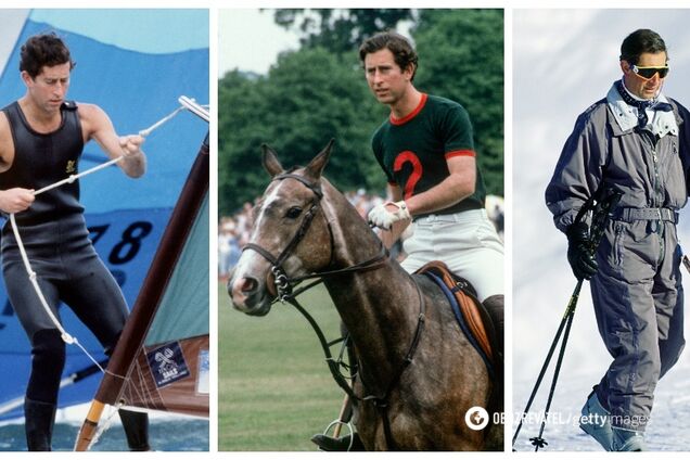 Екстремальні види спорту, садівництво і не тільки: які хобі мав король Чарльз ІІІ у молодості. Фото