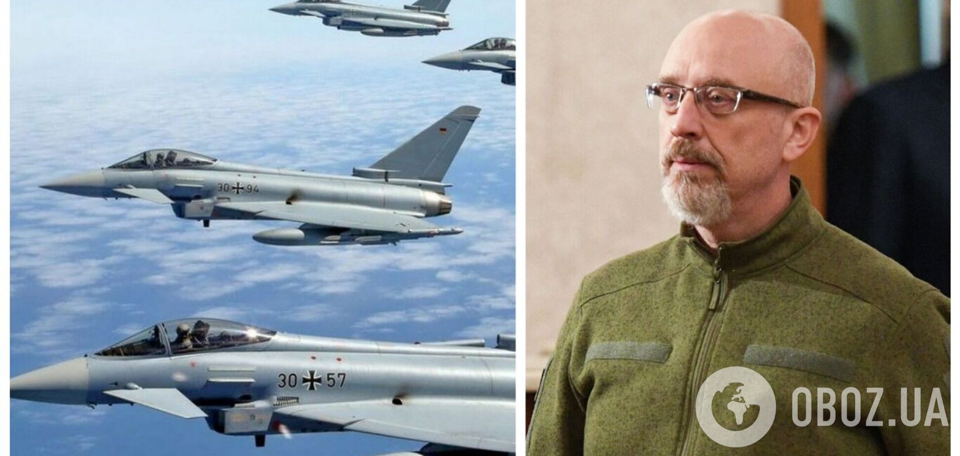 'Це було б важливим кроком': Резніков заявив, що Німеччина могла б надати Україні винищувачі Typhoon. Чим вони особливі