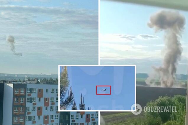 'Взрывное' утро в РФ: Москву впервые массированно атаковали дроны, в Одинцово заявили о работе ПВО. Фото и видео
