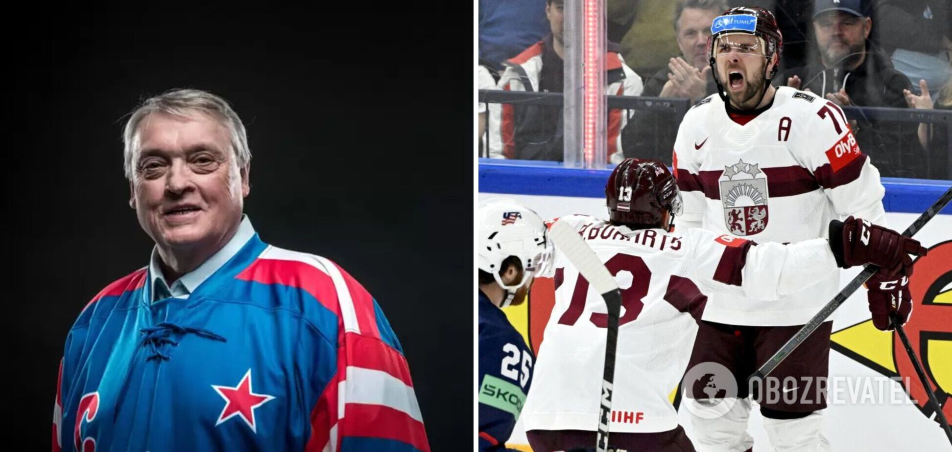 В РФ назвали историческую 'бронзу' Латвии на ЧМ-2023 'результатом сотрудничества с Россией'