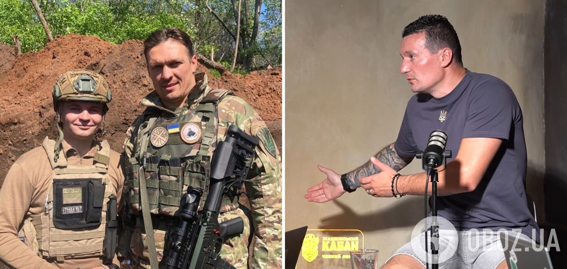 Из танка – по оккупантам: стали известный новые подробности поездки Усика на фронт