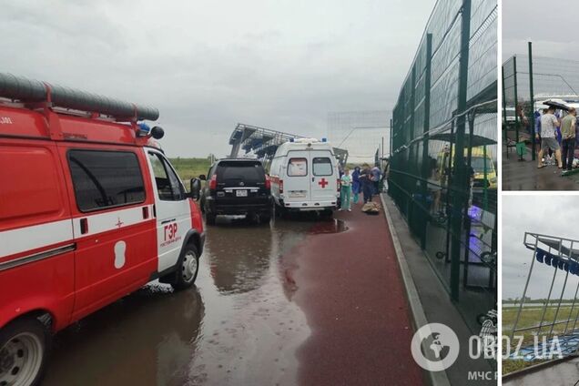 У Росії під час футболу на глядачів упала трибуна. Багато тяжких постраждалих. Є жертва