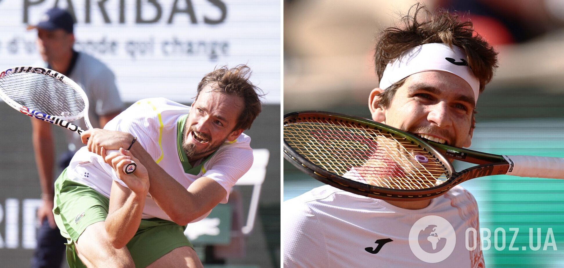 Медведєв програв Тьягу Сейботу Уайлду