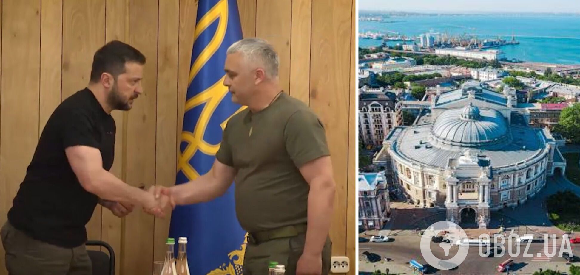 Особисто представив нового голову ОВА: Зеленський здійснив робочу поїздку до Одеської області. Відео