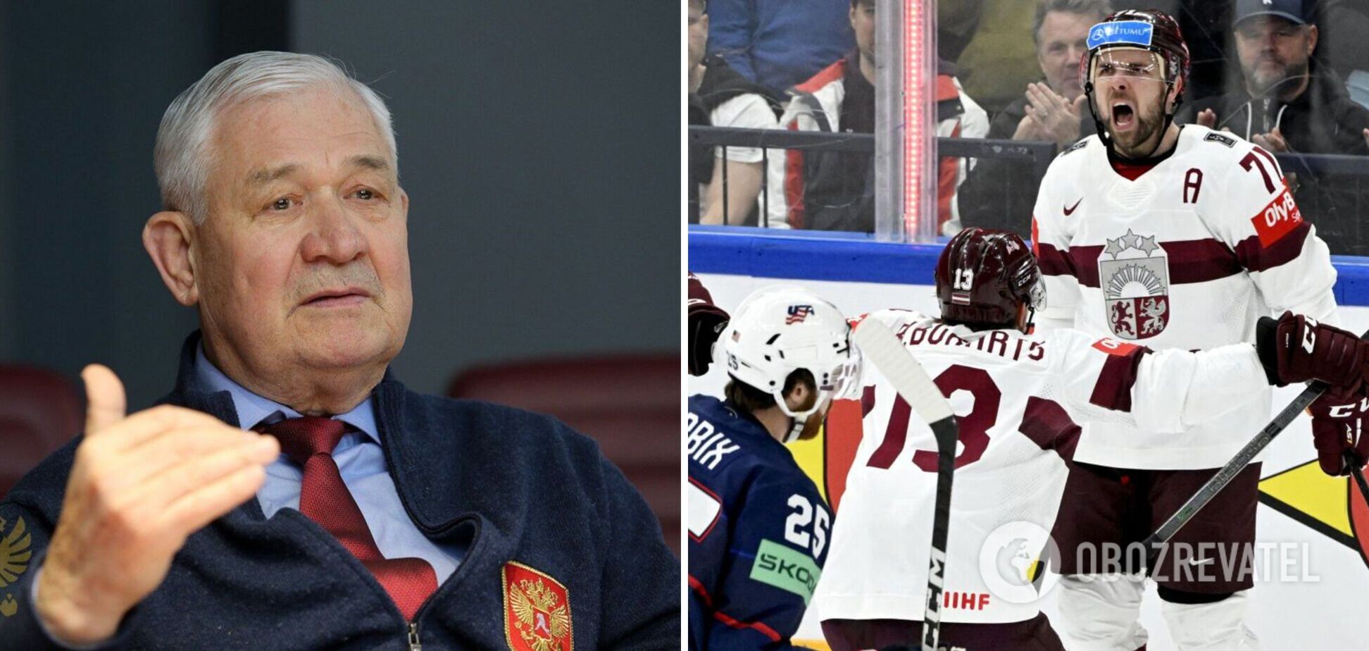 Чемпион мира из РФ назвал Россию 'двигателем европейского прогресса', объясняя успех Латвии на ЧМ-2023 по хоккею