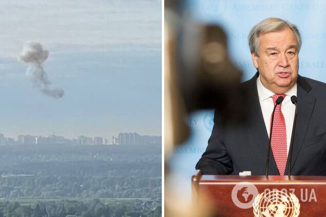 'Нельзя сравнивать': в ООН указали на разницу между атакой дронов на Москву и российскими обстрелами Украины