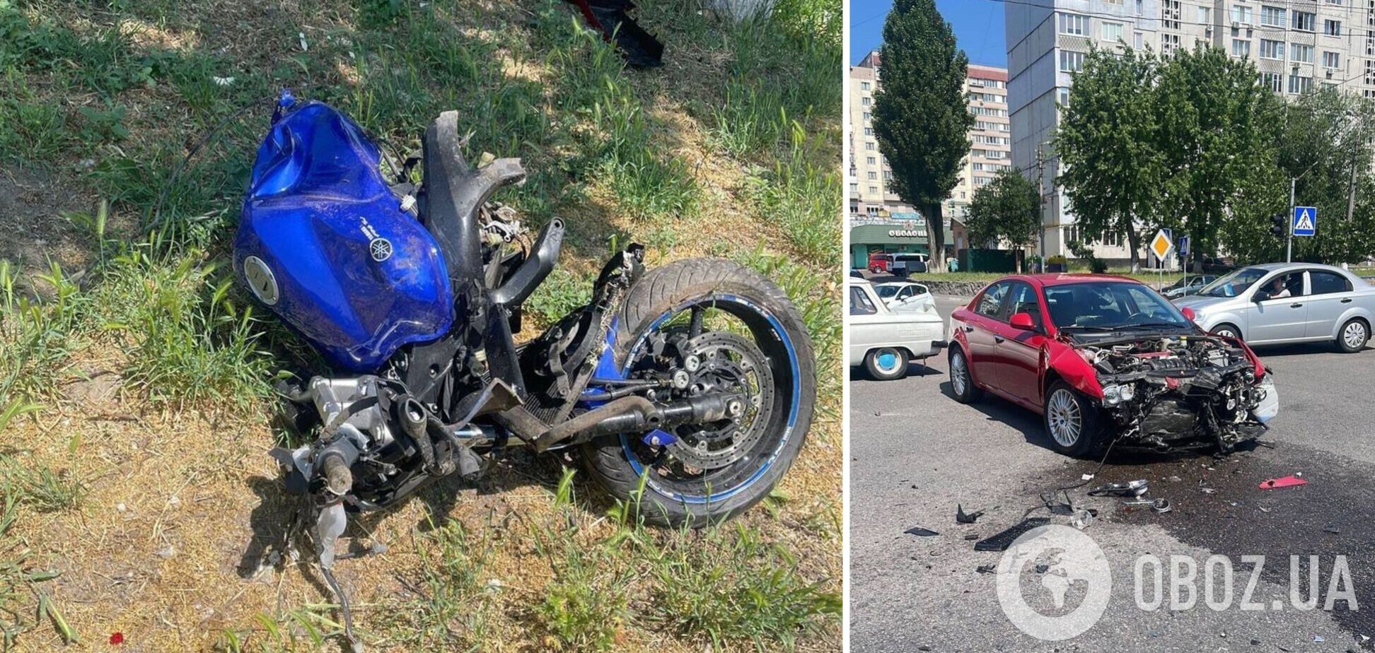 Мотоциклісту повідомили про підозру