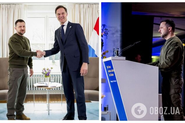 'Война в Украине должна быть последней в мире': Зеленский выступил с мощной речью в Гааге