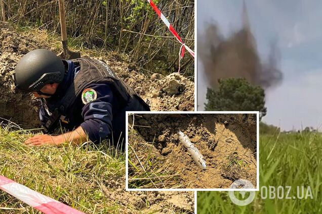 Сапери знищили ракету на місці