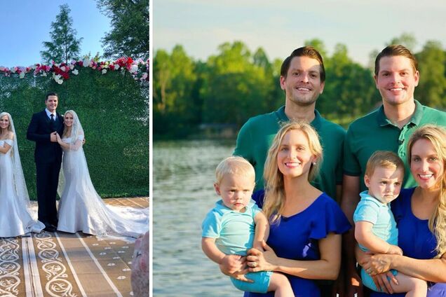 Сестри-близнючки вийшли заміж за братів-близнюків і народили синів: як склалася їхня доля. Фото