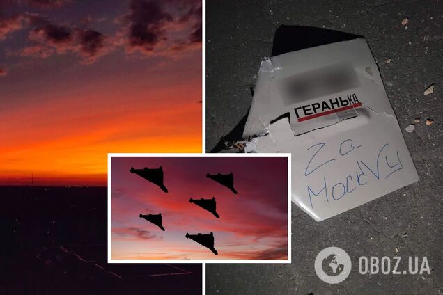 Окупанти атакували Одесу 15 дронами Shahed: три влучили в гуртожитки навчального закладу, спалахнула пожежа