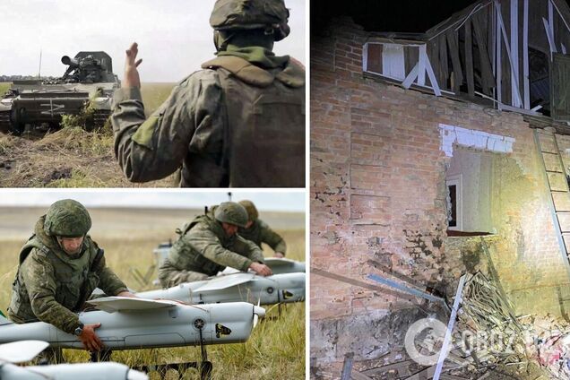 Оккупанты ночью атаковали Никополь артиллерией и дронами: есть разрушения, ранен мужчина. Фото