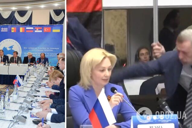Украинские нардепы вмешались в выступление РФ на ПАЧЭС, россиянину дали по лицу за украинский флаг. Видео