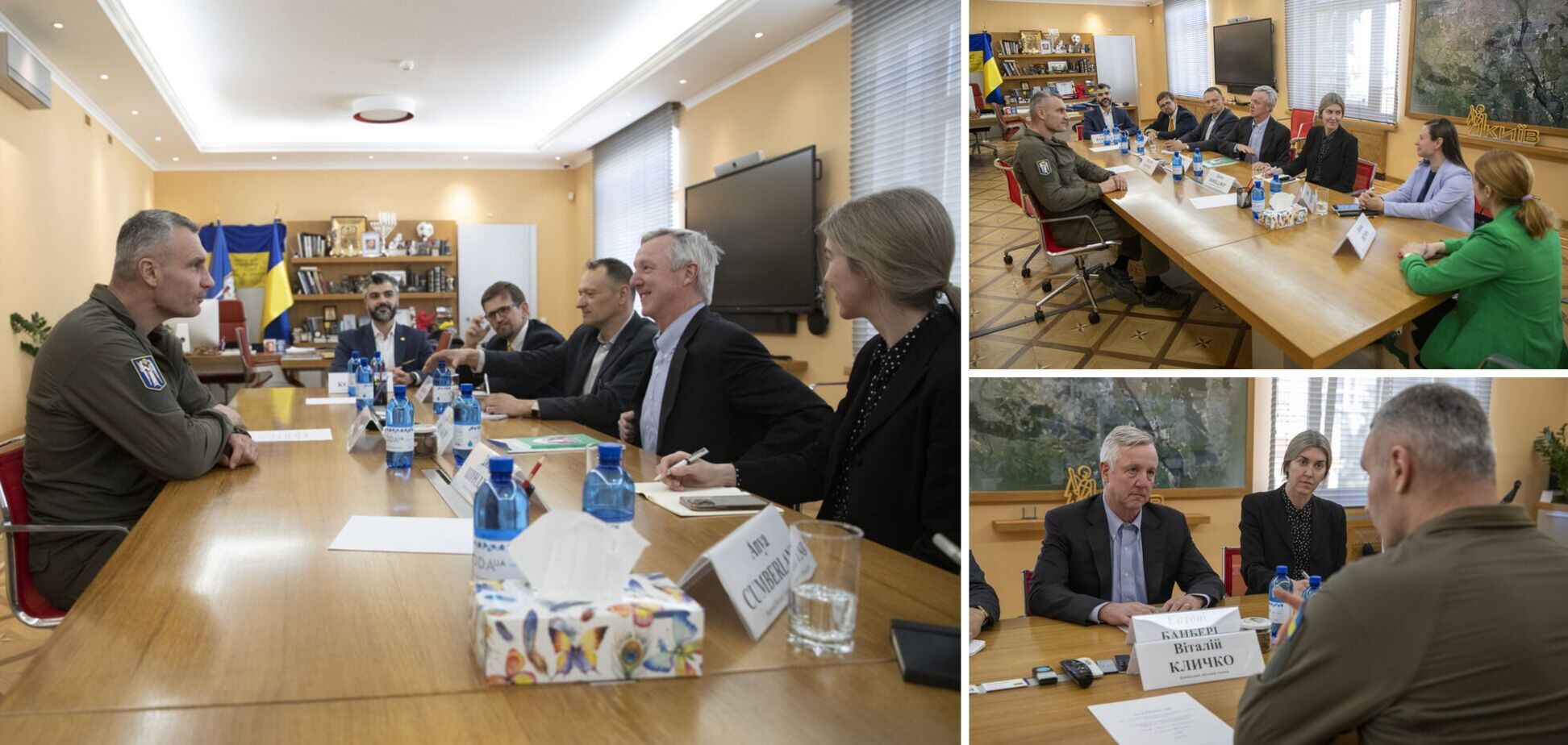 Кличко зустрівся з делегацією Міжнародної фундації виборчих систем IFES. Фото