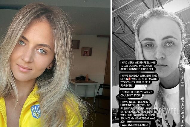 Бельгійська тенісистка розплакалася під час матчу через звук, який нагадав їй про війну в Україні