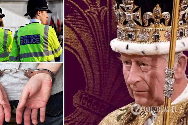 Порушували громадський порядок: у Лондоні під час коронації Чарльза ІІІ затримали понад 50 протестувальників