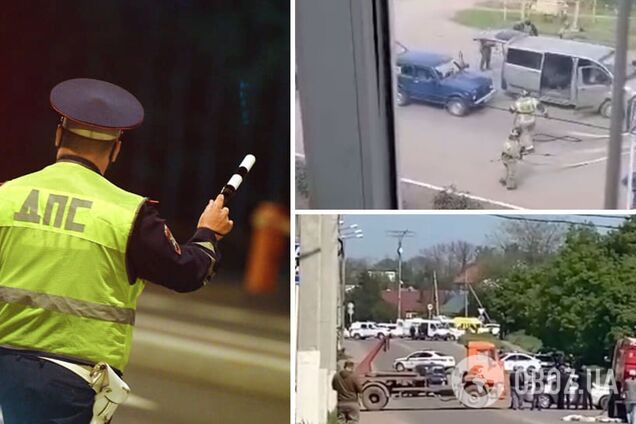 Взрыв авто в Ейске