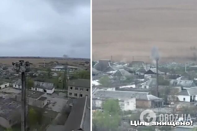 ВСУ с помощью дрона уничтожили российский комплекс наблюдения 'Муром-П'. Видео