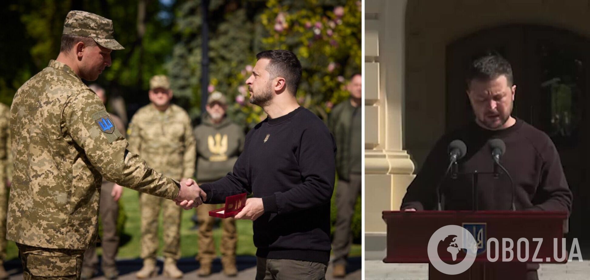 'Источник прочности для всей Украины': Зеленский поздравил украинских пехотинцев и вручил государственные награды. Фото и видео