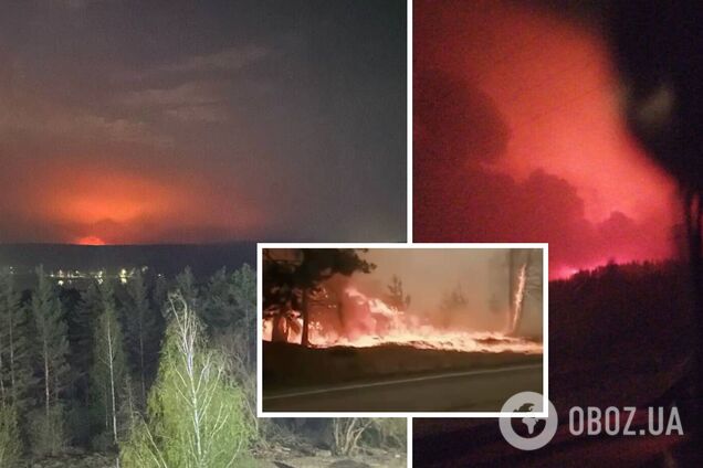 Загорілись склади з порохом: лісова пожежа в Росії призвела до неочікуваних наслідків. Фото і відео