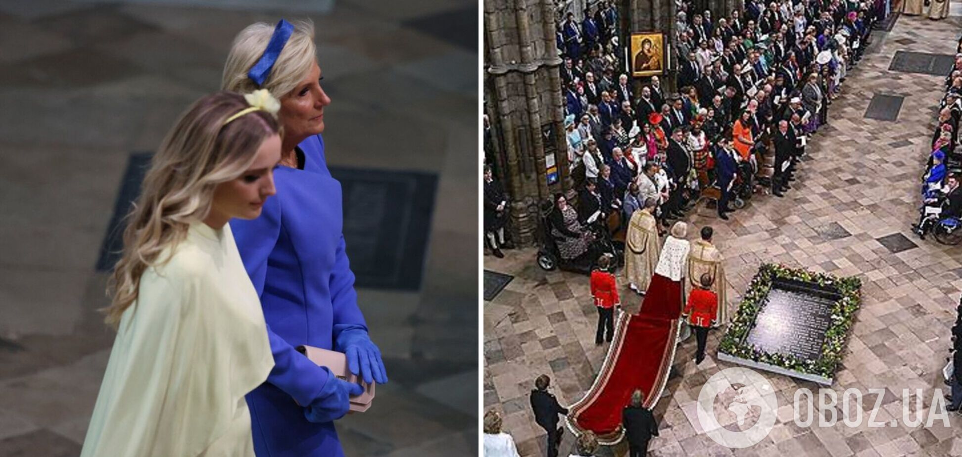 В цветах флага Украины: Джилл Байден и ее внучка удивили нарядами на коронации Чарльза III. Фото
