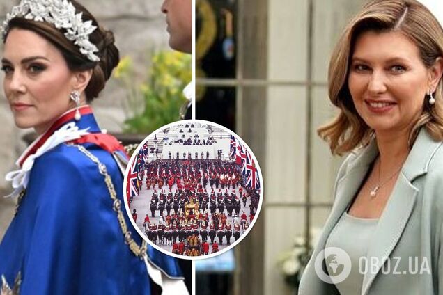 Миддлтон затмила королеву, а Зеленская превзошла всех первых леди: лучшие образы на коронации Чарльза III. Фото