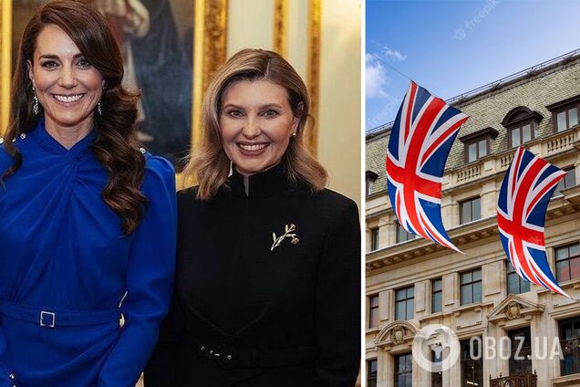 Напередодні коронації Чарльза III: Олена Зеленська зустрілася з Кейт Міддлтон та Джилл Байден на світському прийомі. Фото