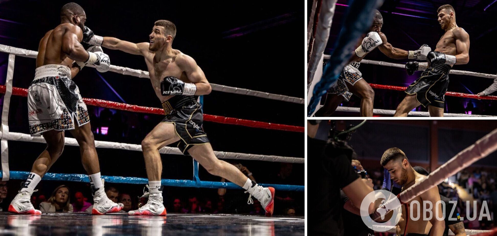 Непереможний український боксер виграв бій нокаутом Відео