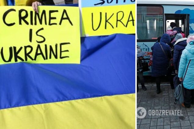 'Через Крымский мост за Урал': украинцы в соцсетях подсказывают российским коллаборантам кратчайший путь 'домой'. Фото