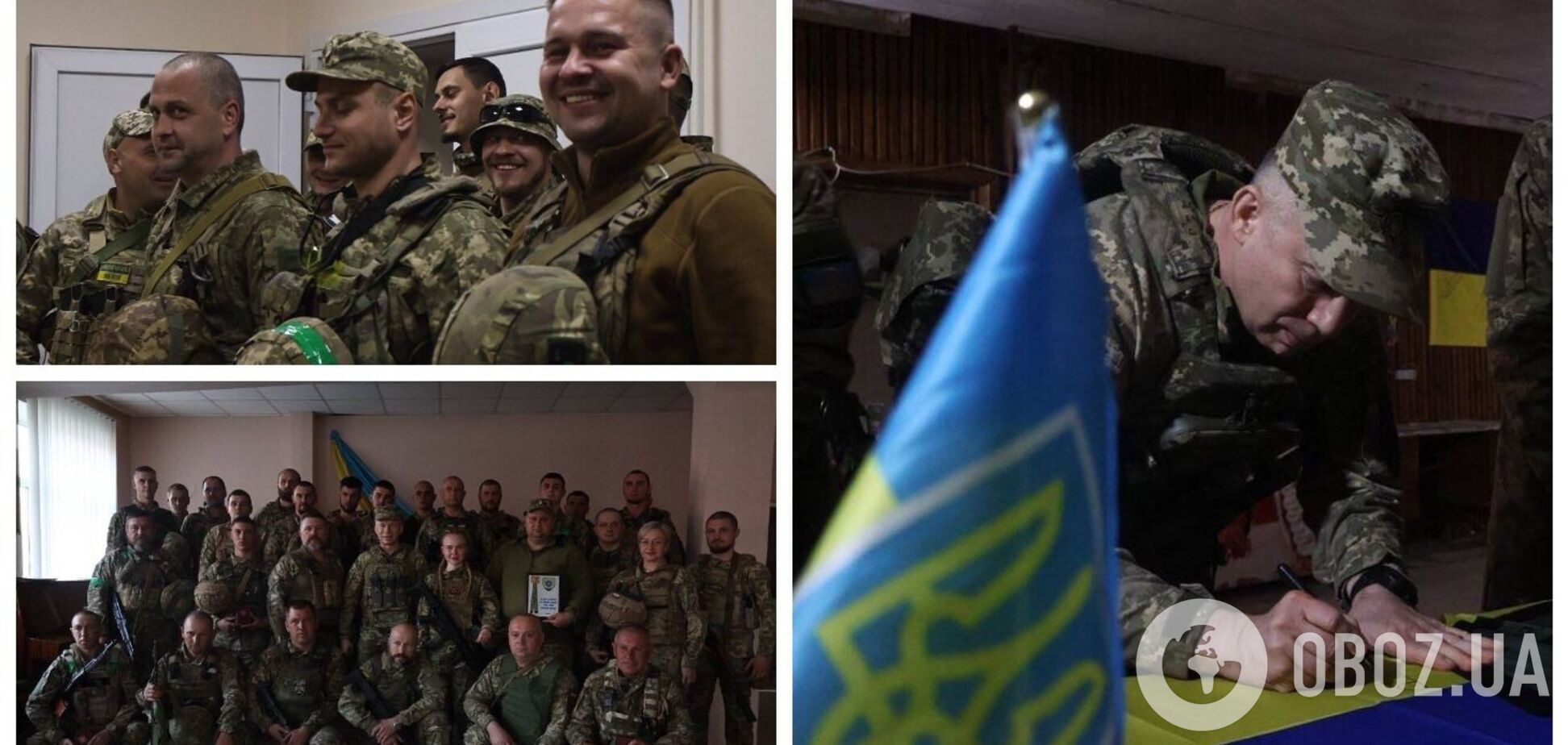 Сырский побывал на передовой и наградил лучших пехотинцев ВСУ. Фото