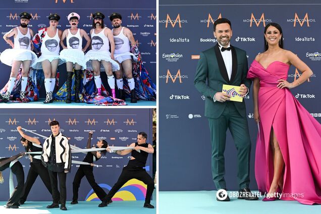 Евровидение-2023 официально открылось: участники из 37 стран прошлись по традиционной 'бирюзовой дорожке'. Фото и видео