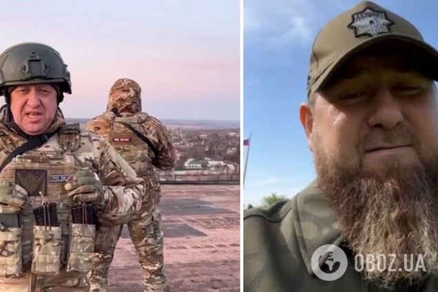 'Женю, ти будеш в обороні!' Кадиров відповів на прохання Пригожина щодо Бахмута. Відео