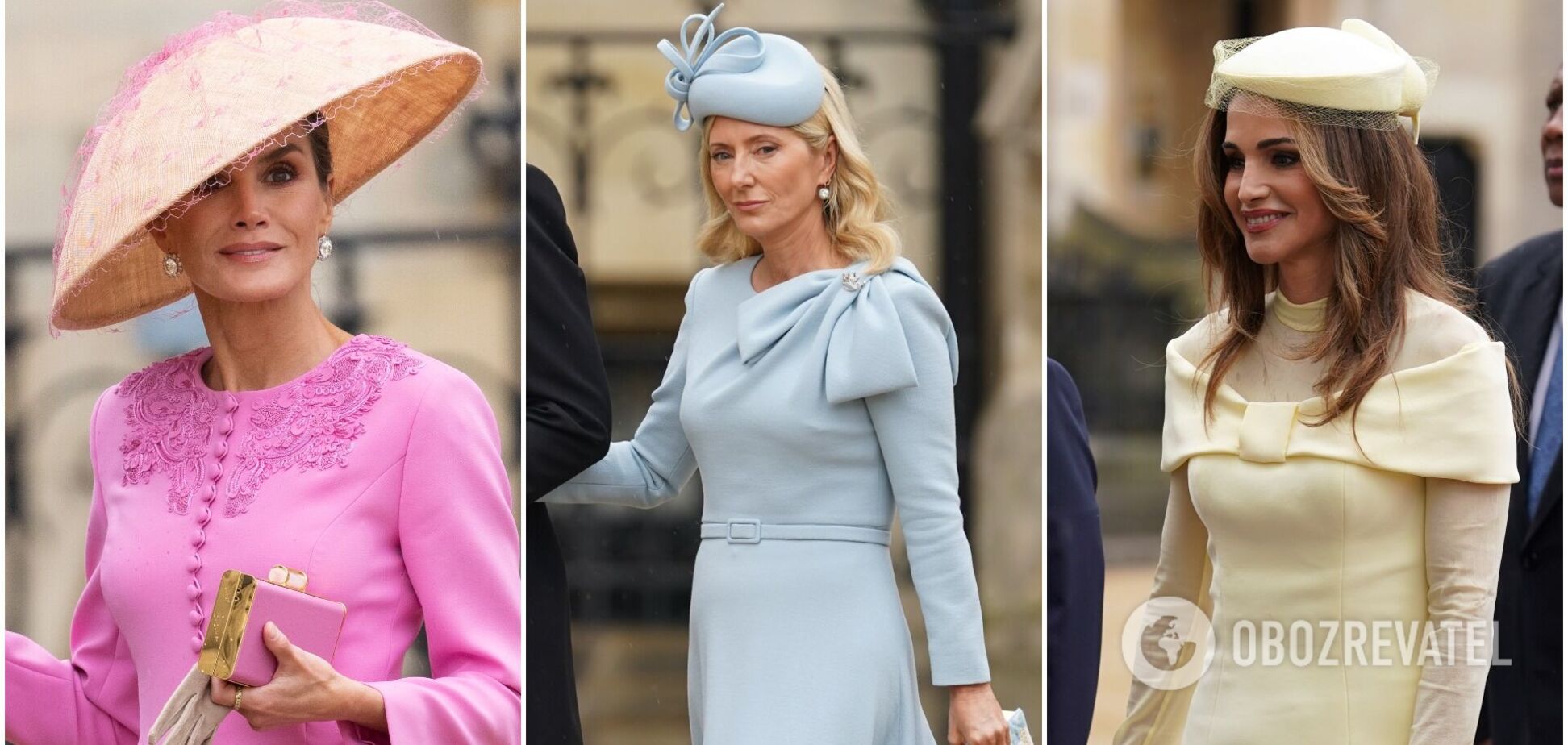 Унікальні сукні, коштовні підвіски та незвичні капелюшки: як одягнулися на коронацію Чарльза ІІІ монарші особи з інших країн