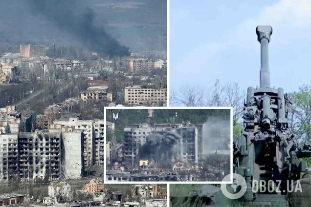 Ликвидация врага в Бахмуте