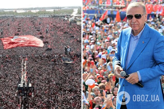 У Туреччині на мітинг за Ердогана вийшли 1,7 млн людей: вражаючі кадри