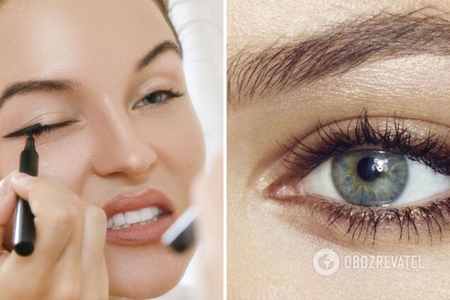 Черная подводка – табу после 40 лет: какой оттенок выбрать, чтобы выглядеть моложе. Фото