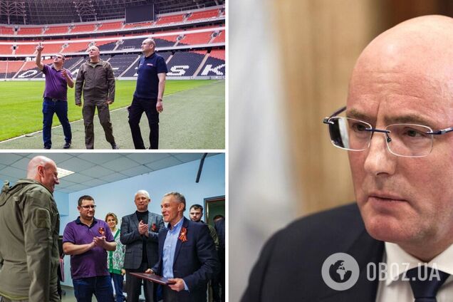 Вице-премьер России приехал на 'Донбасс Арену' и заявил, что необходимо 'восстанавливать донецкий 'Шахтер'