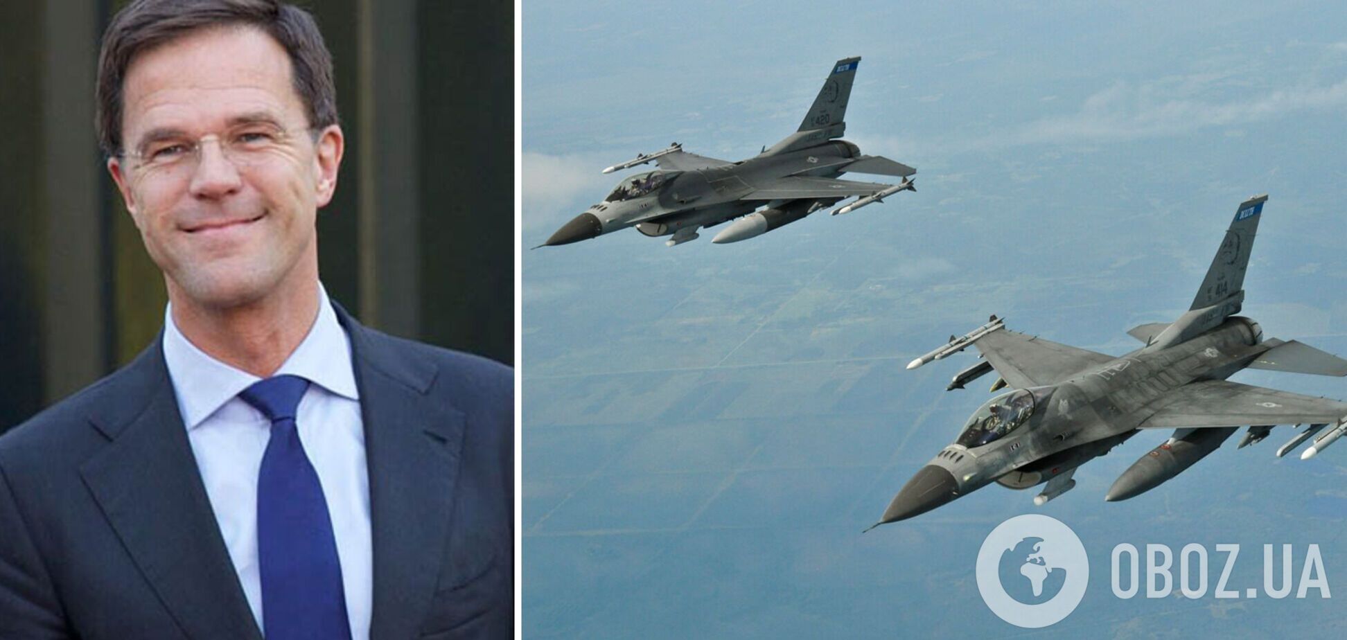 'Потрібно допомогти': Нідерланди активно обговорюють зі США, Данією та Британією передачу Україні F-16, – прем'єр