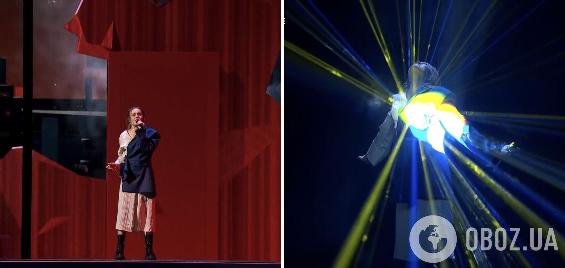 Alyosha выступила в полуфинале Евровидения-2023 под звук воздушной тревоги. Фото и видео