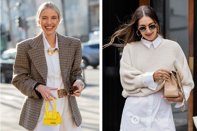 Одне вбрання – п'ять різних образів: стильні ідеї, з чим носити сукні-сорочки. Фото