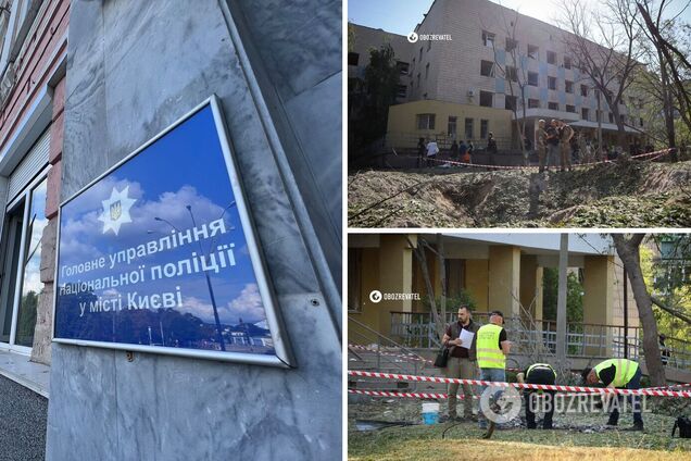Поліція фіксує наслідки ракетної атаки