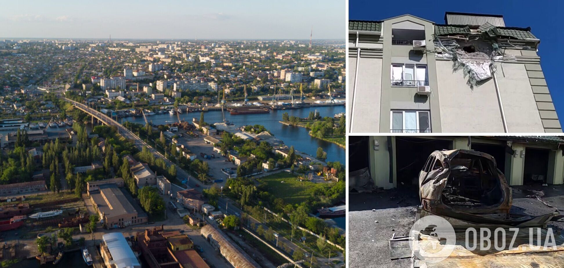 Оккупанты нанесли удар по жилому дому в Херсоне и хлебозаводу в Бериславе: есть раненые. Фото